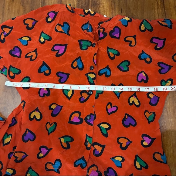 Vintage Heart Top Womens Add On Scarf - Picture 6 of 8